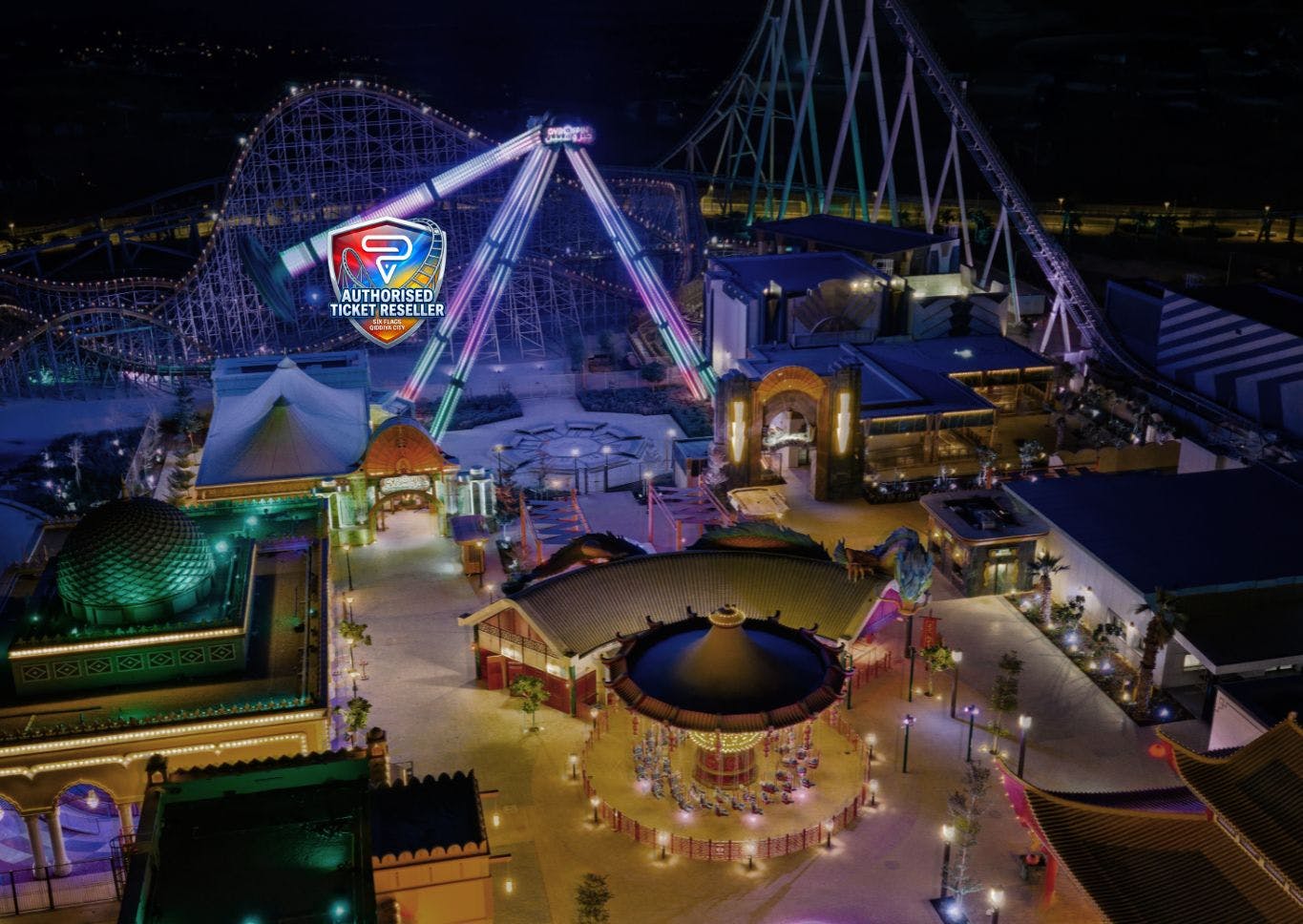 Combo: Six Flags Qiddiya City + Free Meal Voucher Thrillark