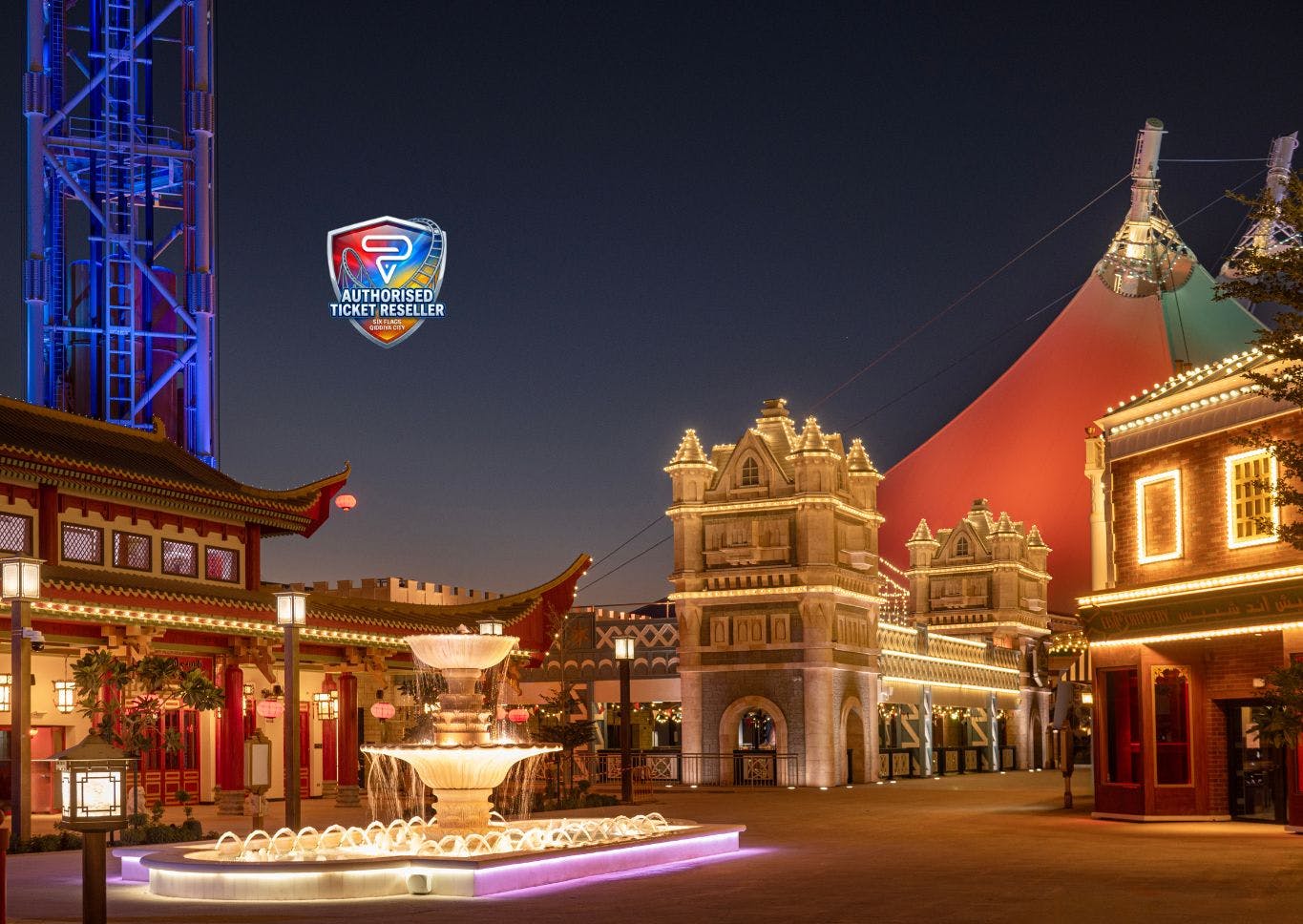 Combo: Six Flags Qiddiya City + Free Meal Voucher Location