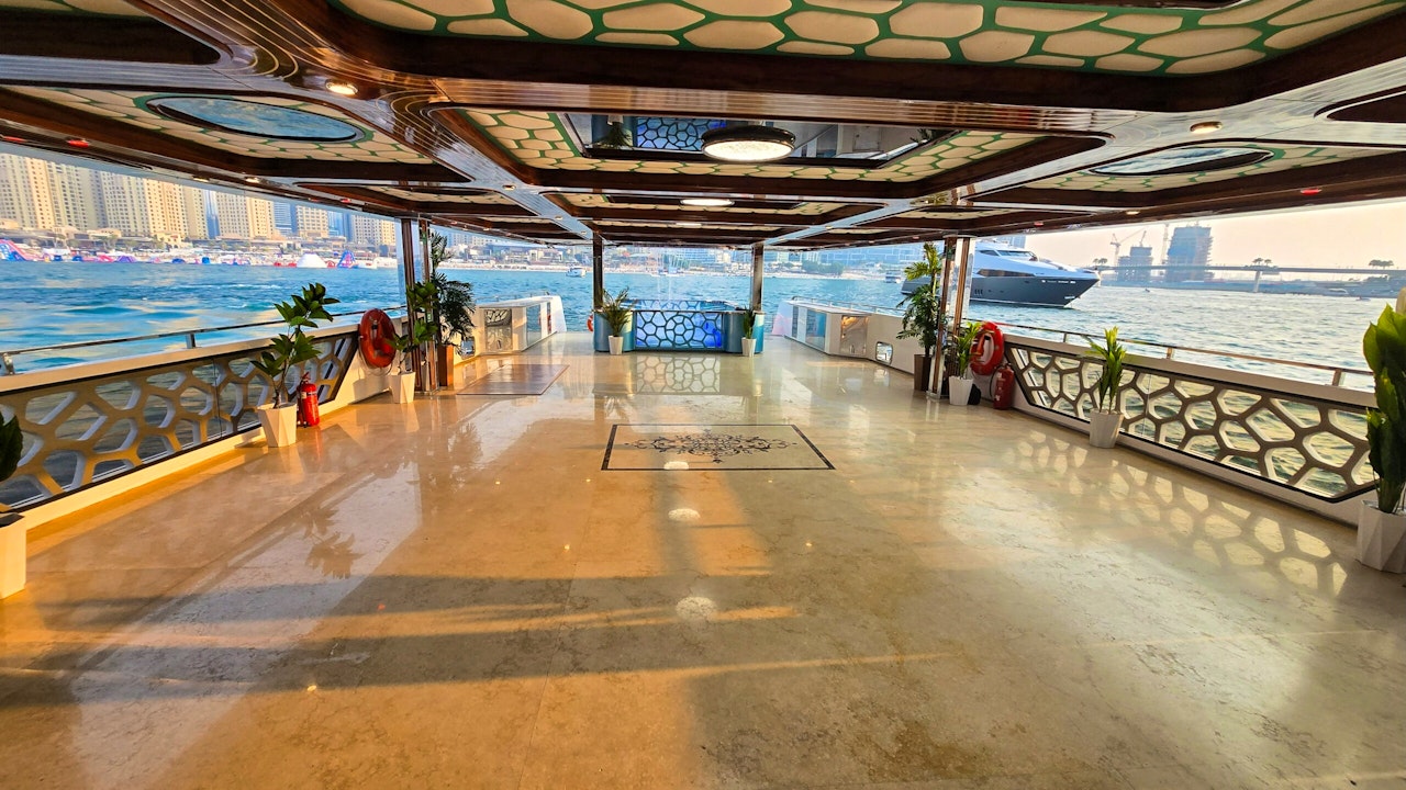 Rose Royale Mega Yacht Dinner Cruise - Yas Marina Price