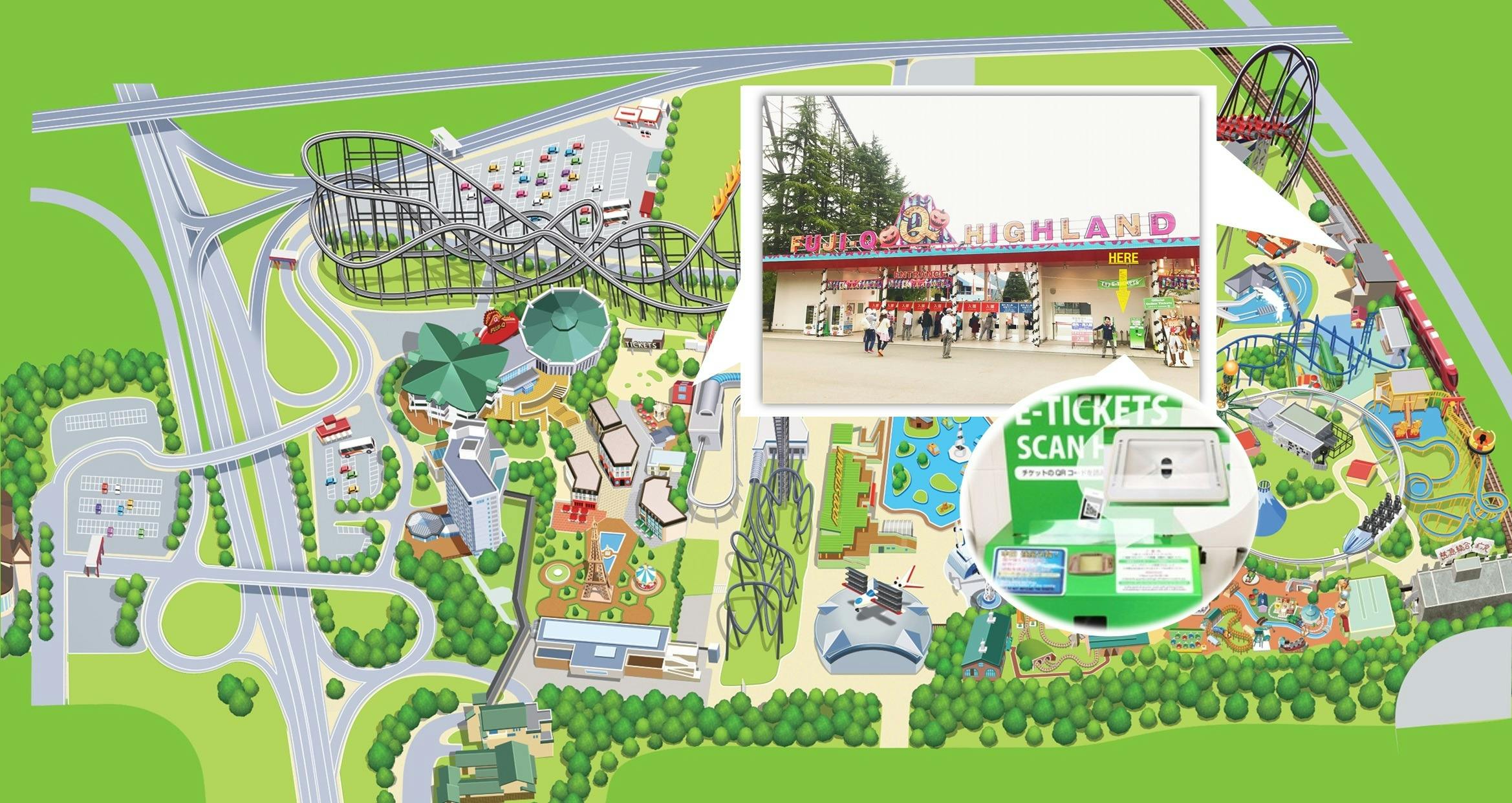 Fuji-Q Highland Tickets Category