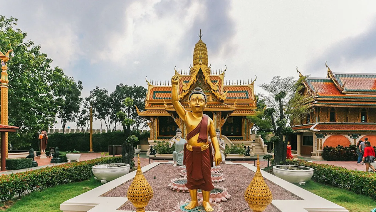 Siam Amazing Park + Ancient City & Erawan Museum Combo Ticket Location