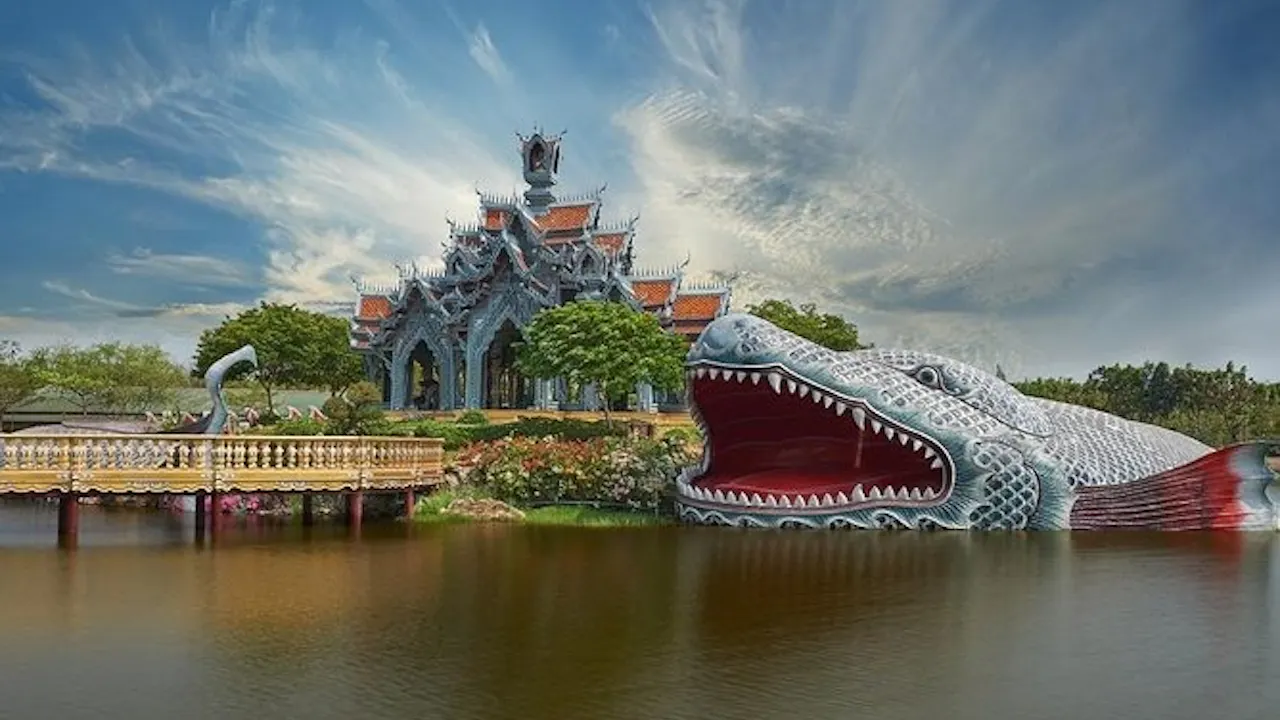 Siam Amazing Park + Ancient City & Erawan Museum Combo Ticket Ticket