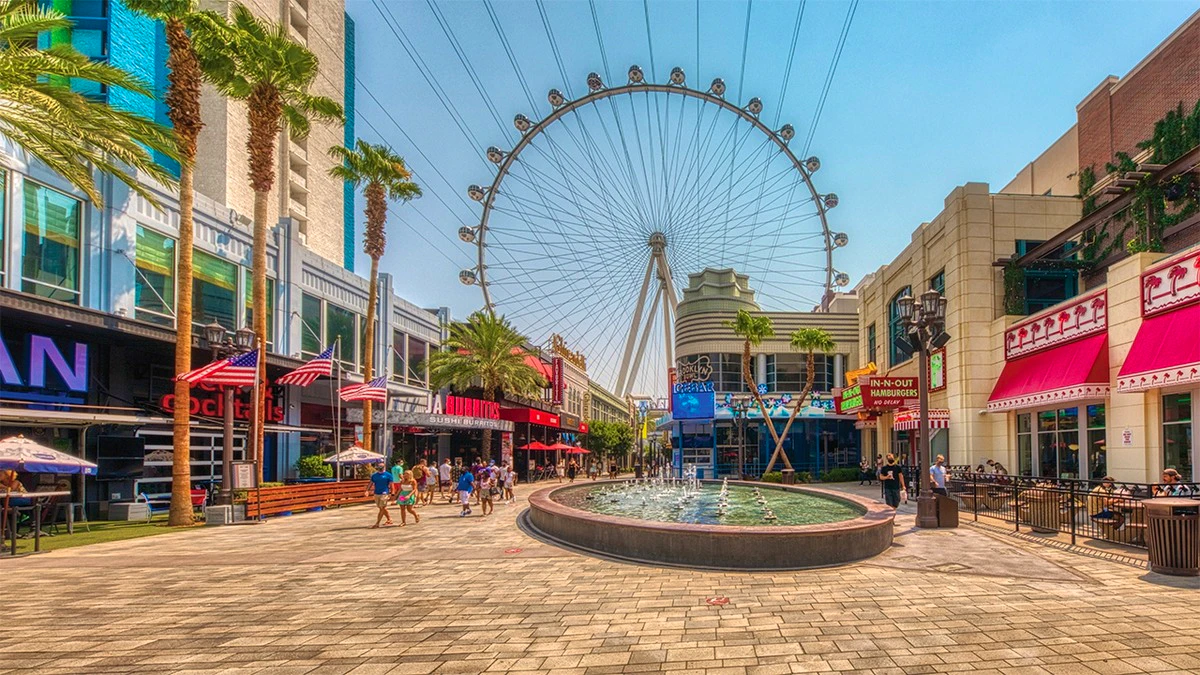 LINQ High Roller Ferris Wheel Ticket Location
