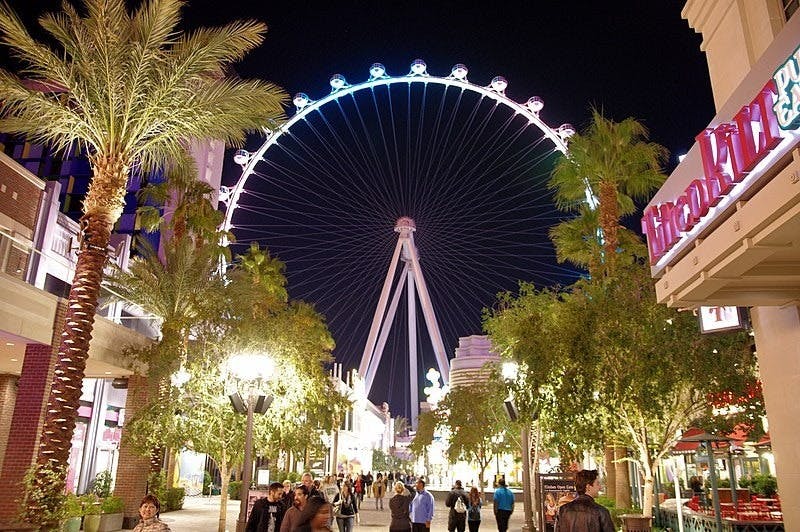 LINQ High Roller Ferris Wheel Ticket Location