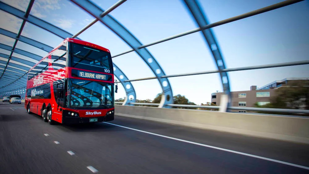 SkyBus Tullamarine Airport to Melbourne City Ticket Location