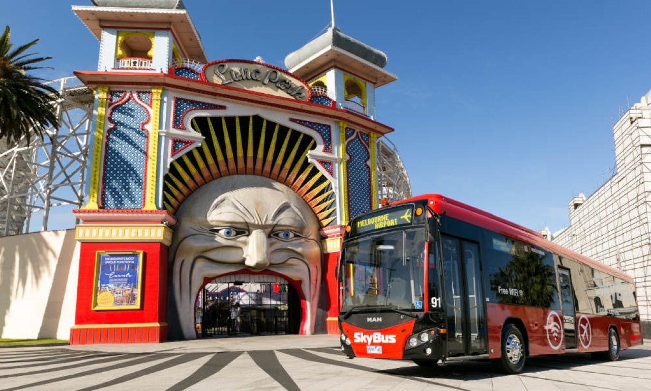 SkyBus Tullamarine Airport to Melbourne City Ticket