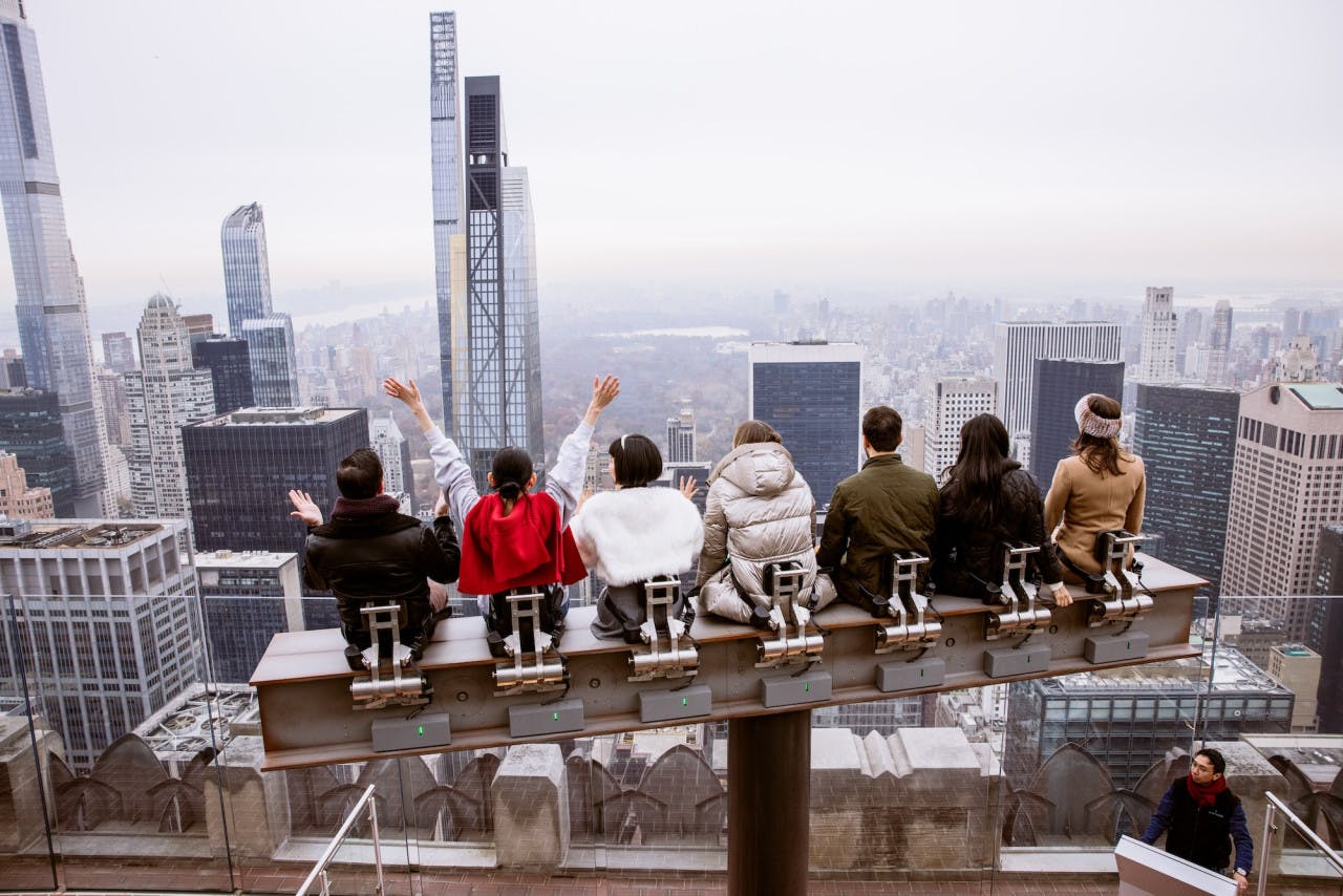 Top of the Rock Observation Deck + The Beam Admission Ticket at Rockefeller Center