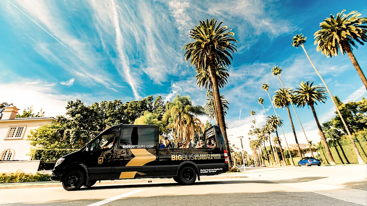 Los Angeles Celebrity Homes Bus Tour Location