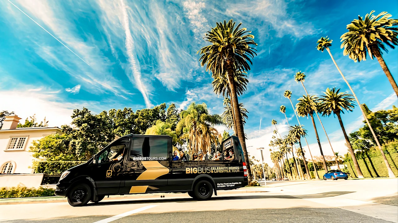 Los Angeles Celebrity Homes Bus Tour Location