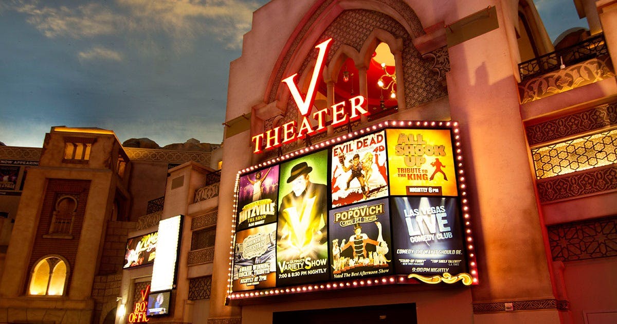 V Theatre Las Vegas – Las Vegas Live Comedy Club Ticket Price
