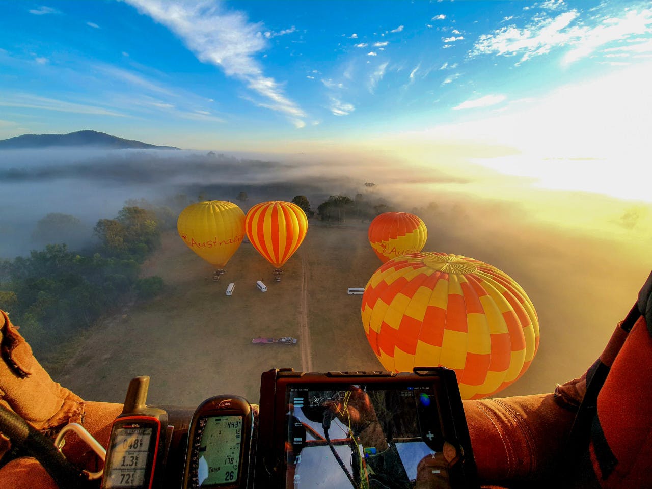 Gold Coast Hot Air Balloon Ride + Optional Vineyard Breakfast Ticket Ticket