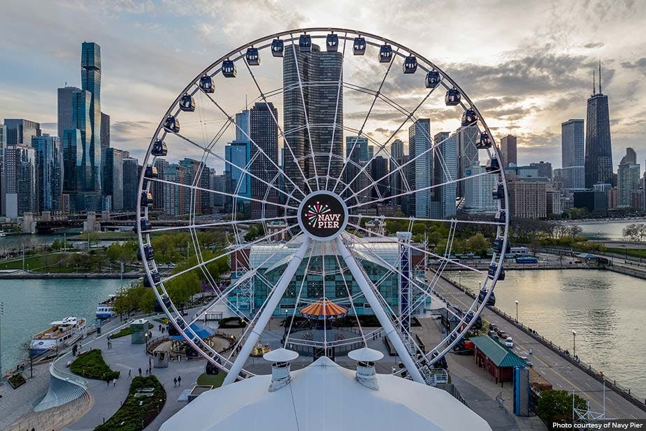 Navy Pier Centennial Wheel Ticket 