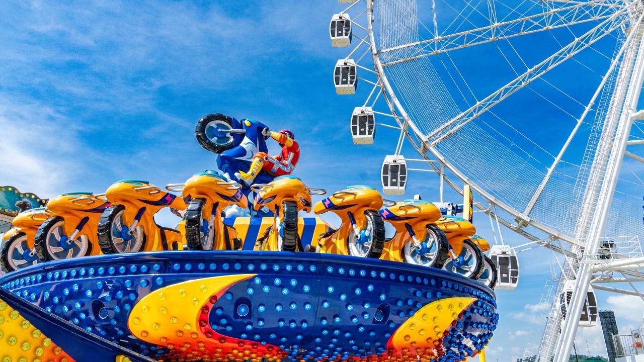 SplashMania Gamuda Cove + FunPark Combo Ticket Thrillark