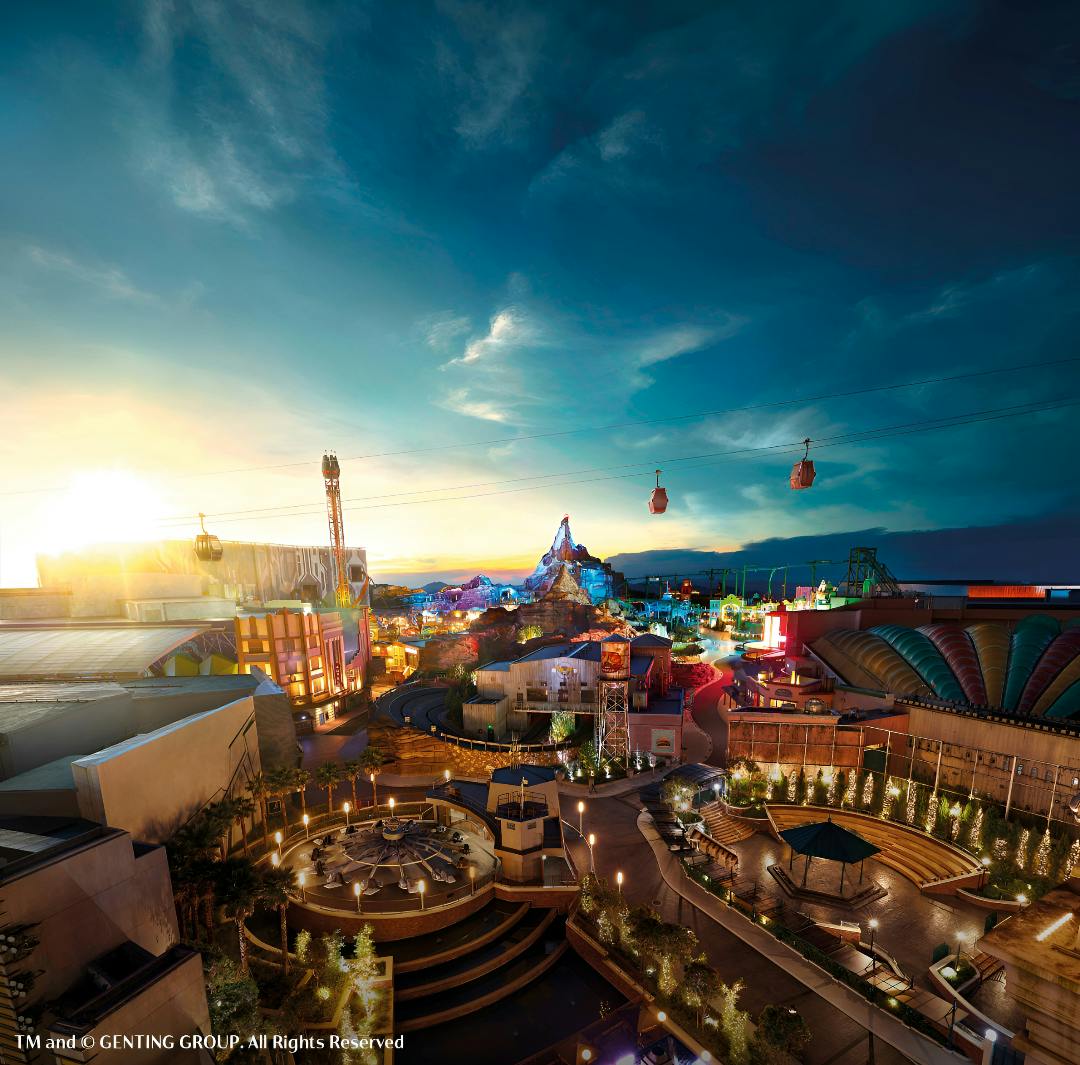 Combo: Genting Highlands Premium Outlets Cable Car + Genting SkyWorlds Ticket