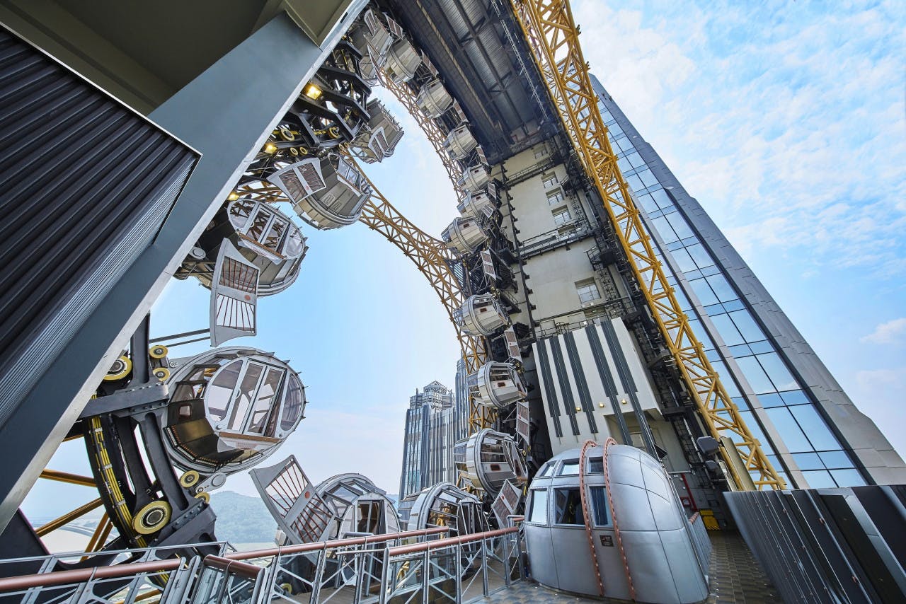 Studio City Macau Golden Reel Ferris Wheel Ticket