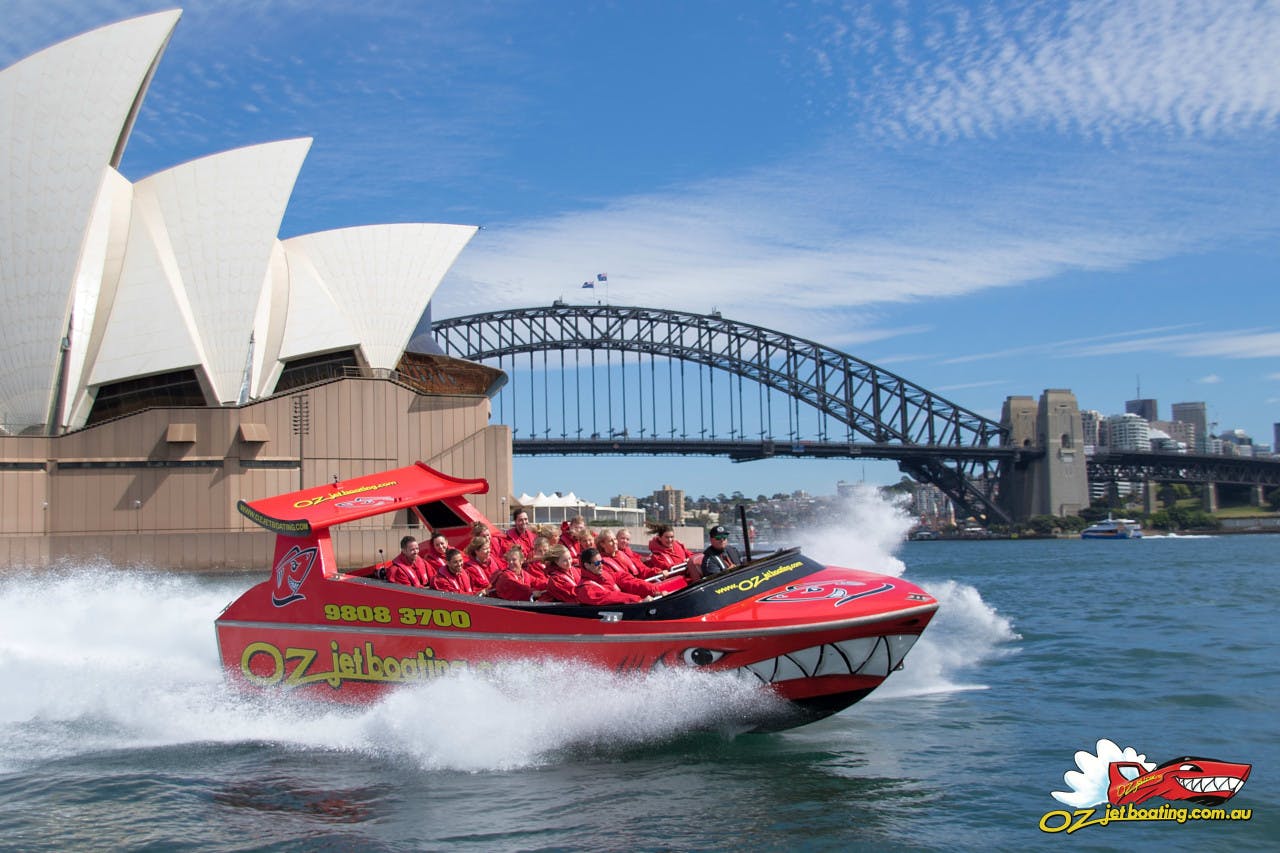 Oz Jet Boating Ride on Sydney Harbour Ticket