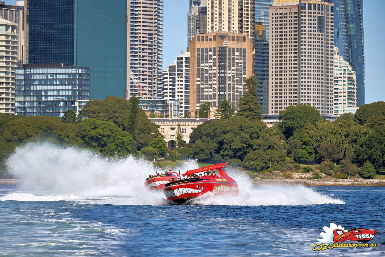 Oz Jet Boating Ride on Sydney Harbour Price