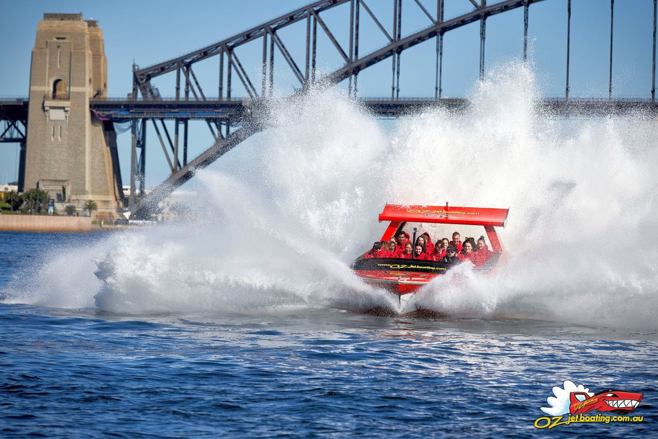 Oz Jet Boating Ride on Sydney Harbour