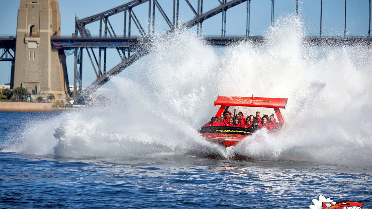 Oz Jet Boating Ride on Sydney Harbour