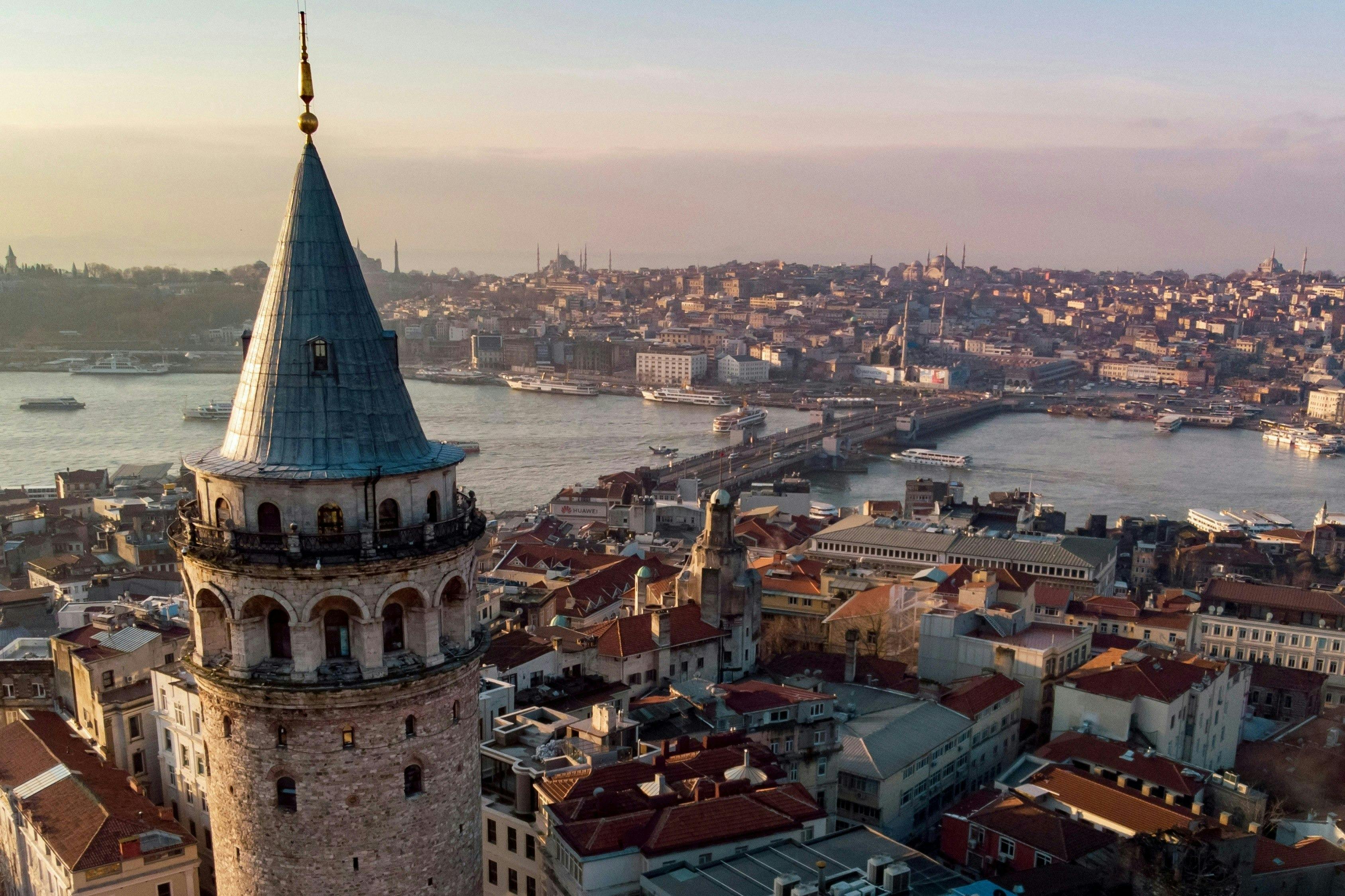 Galata Walking Tour with Galata Tower Admission Ticket Location