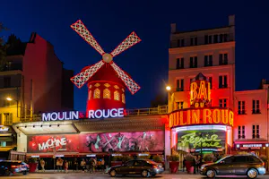 Moulin Rouge Cabaret Show with Drop-off Service and Dinner