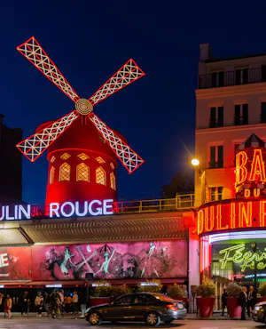 Moulin Rouge Cabaret Show with Drop-off Service and Dinner