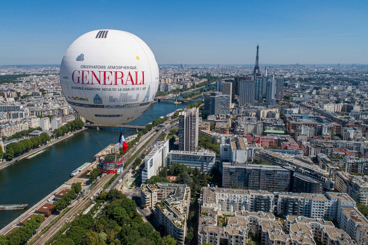 Generali Balloon Flight Over Paris Ticket