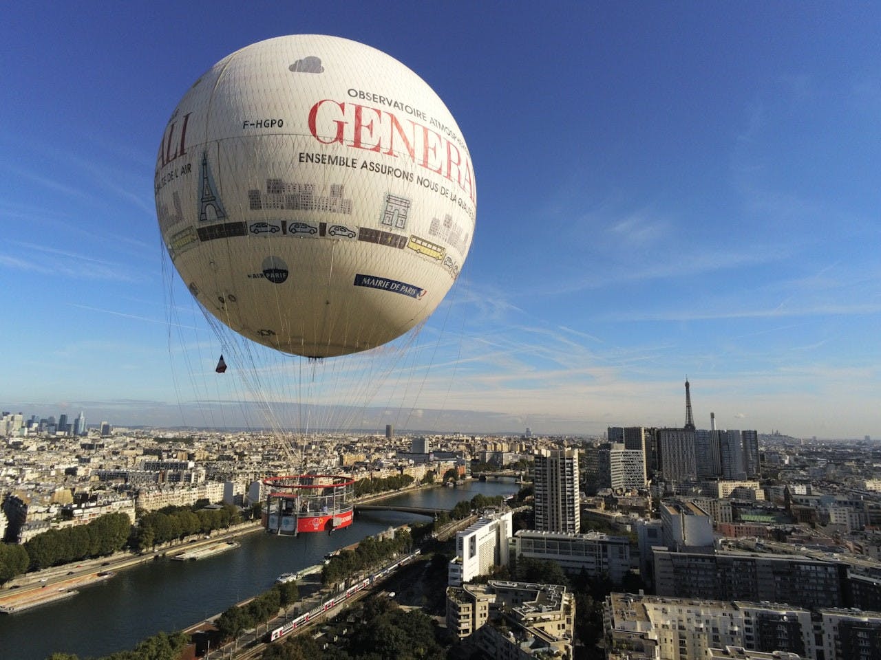 Generali Balloon Flight Over Paris Discount