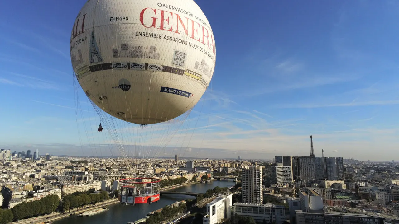 Generali Balloon Flight Over Paris Discount