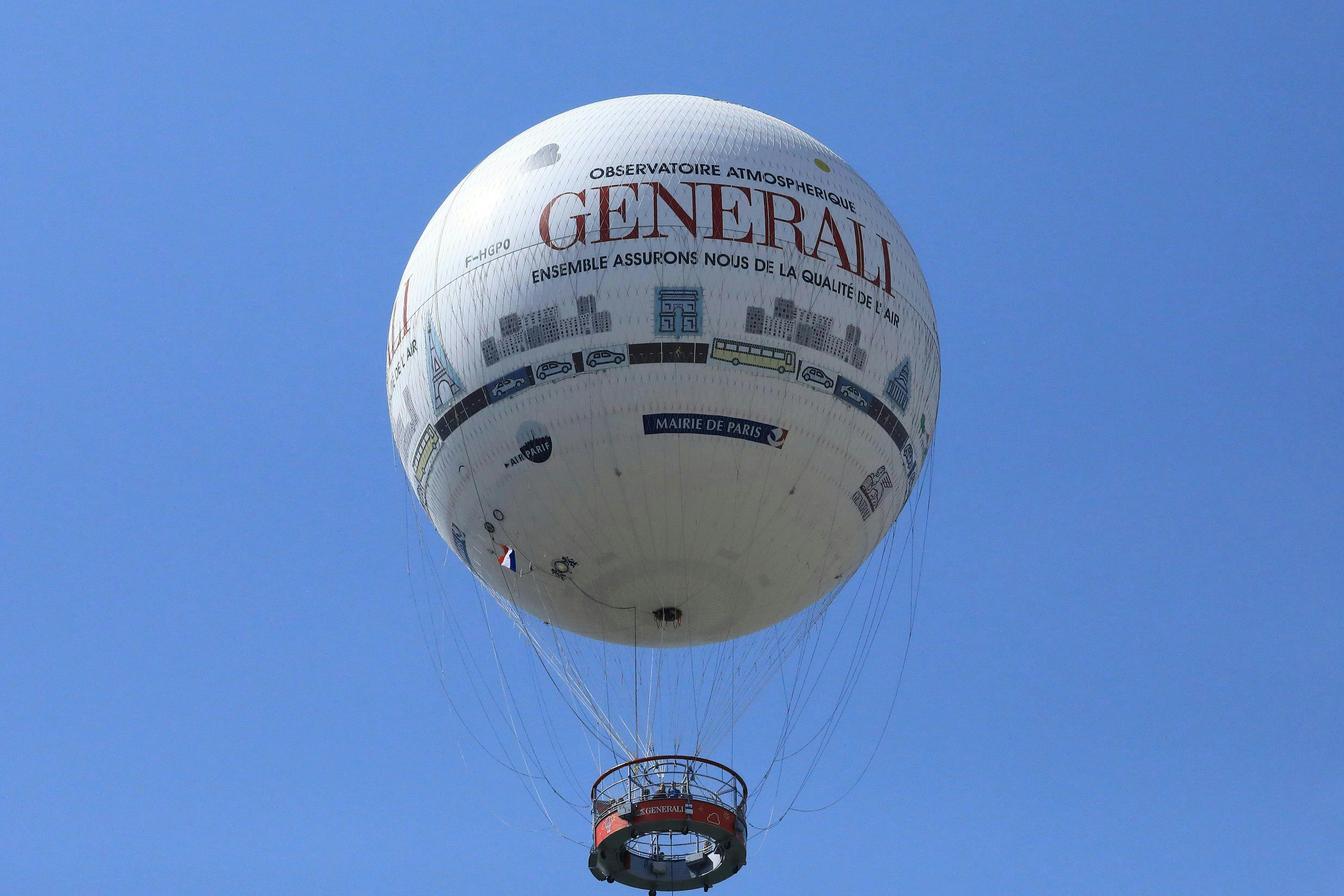 Generali Balloon Flight Over Paris Location