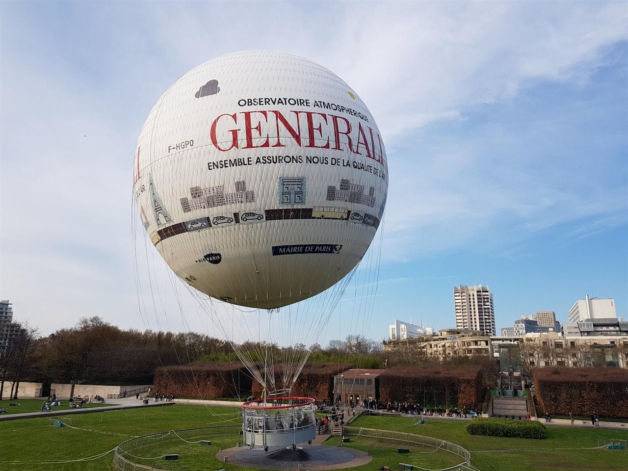 Generali Balloon Flight Over Paris