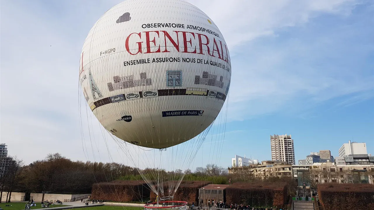 Generali Balloon Flight Over Paris