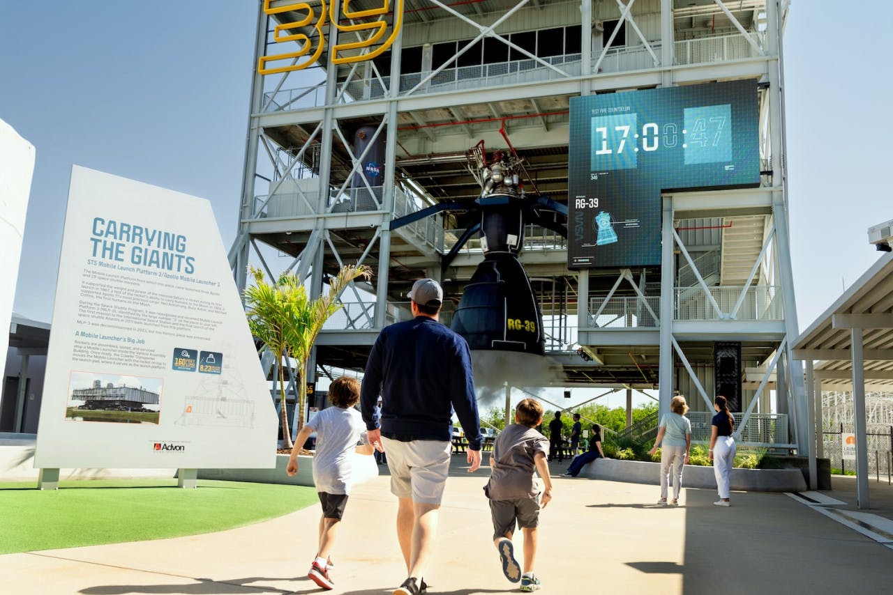 Kennedy Space Center Florida + I Ride Trolley Orlando Location