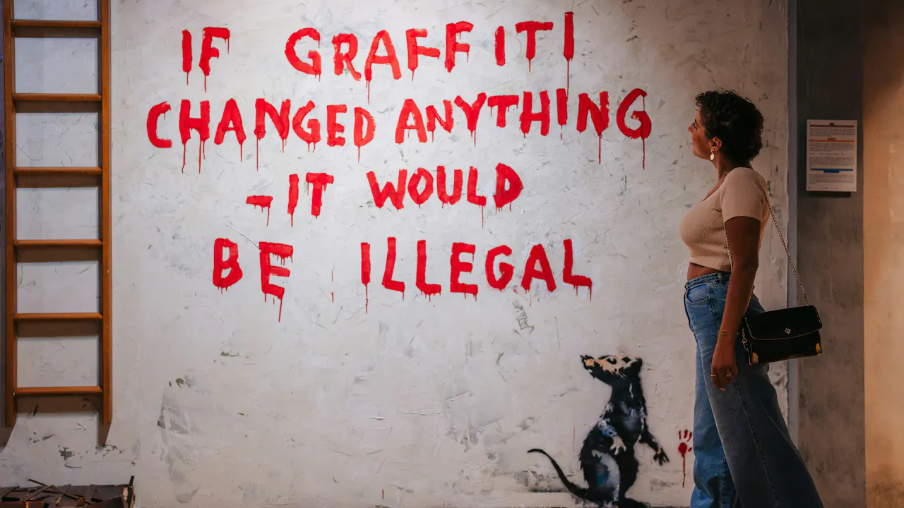 The World of Banksy: Exhibition Paris Review