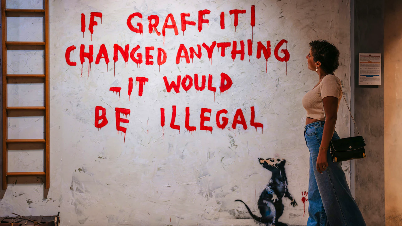 The World of Banksy: Exhibition Paris Review