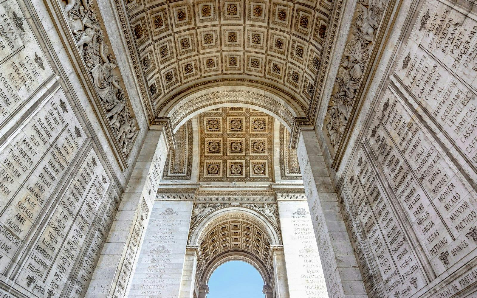 Arc de Triomphe: Admission + Rooftop Access Category