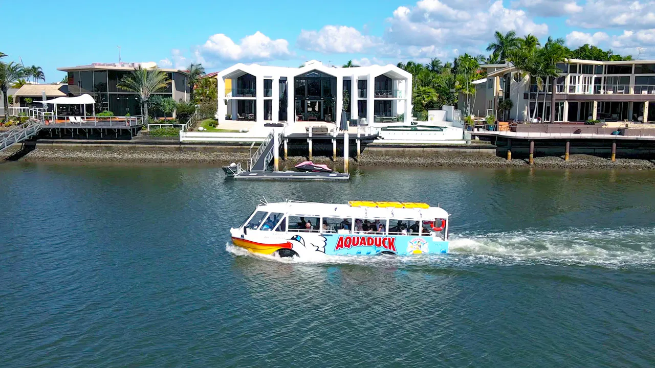 Aquaduck Sunshine Coast City and River Tour