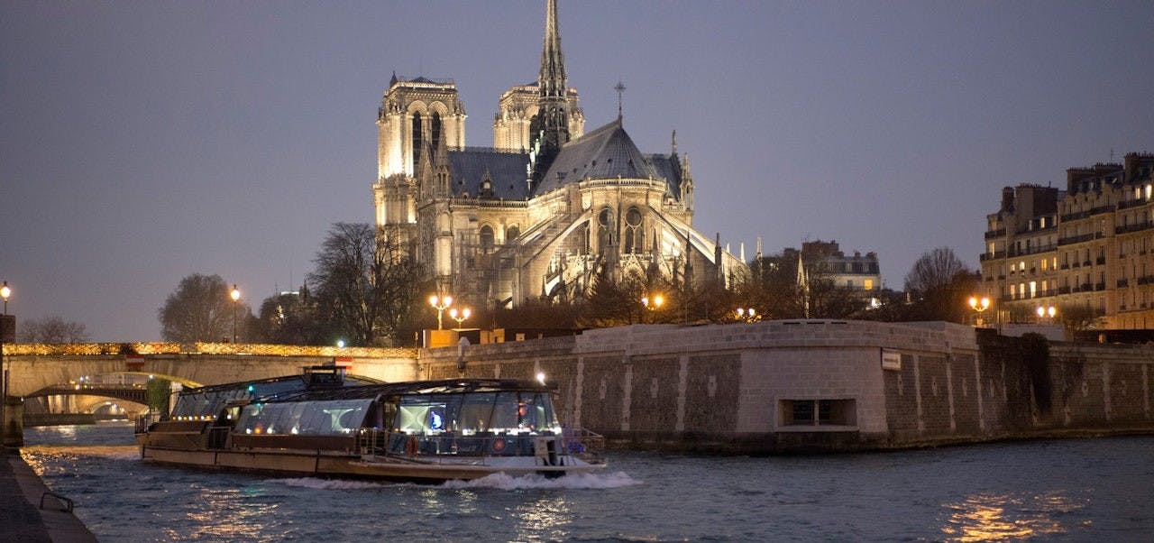 Bateaux Parisiens Seine River Gourmet Dinner Cruise