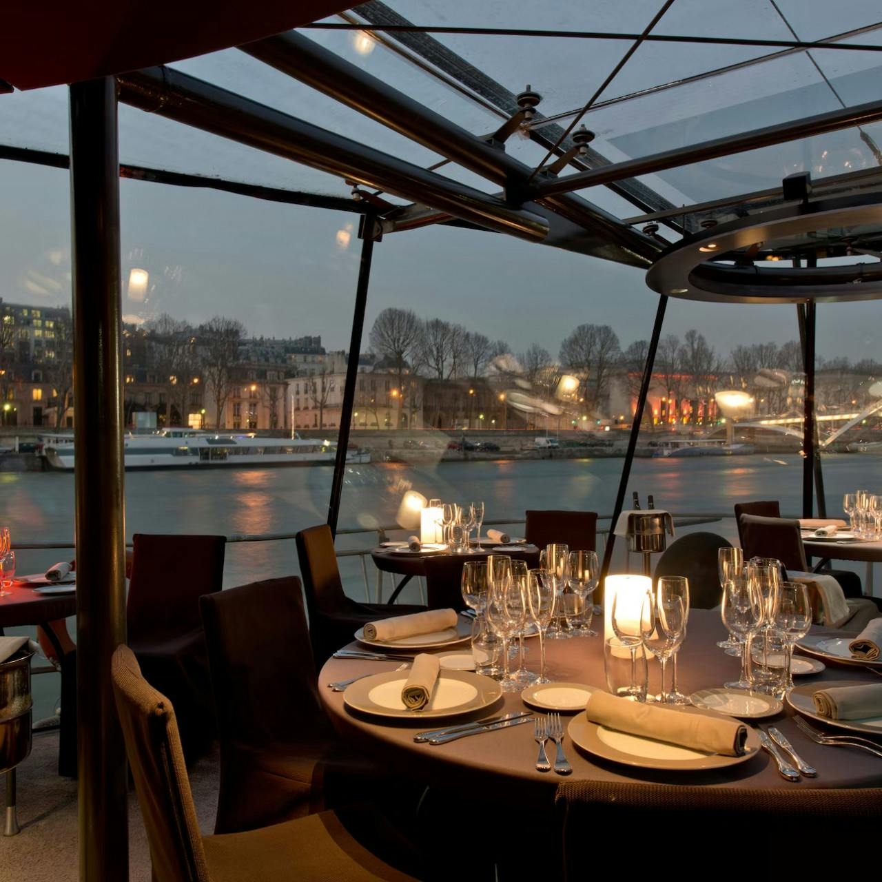 Bateaux Parisiens Seine River Gourmet Dinner Cruise Ticket