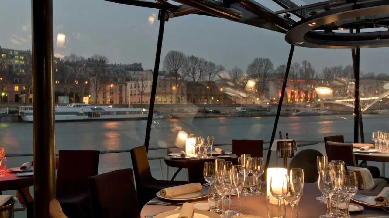 Bateaux Parisiens Seine River Gourmet Dinner Cruise Ticket