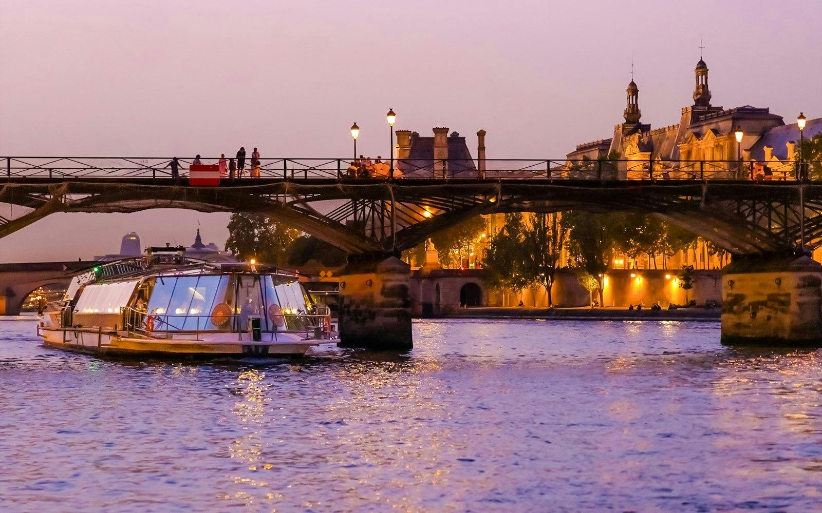 Bateaux Parisiens Seine River Gourmet Dinner Cruise Ticket