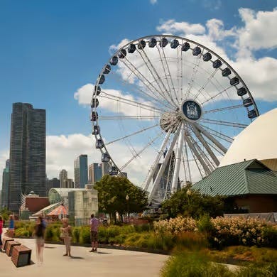 Navy Pier Centennial Wheel Ticket + The Art Institute of Chicago Review