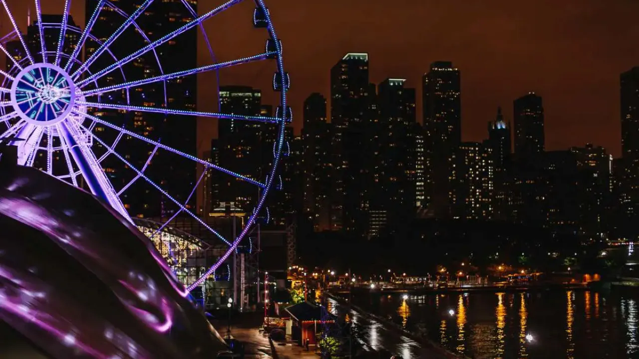 Navy Pier Centennial Wheel Ticket + The Art Institute of Chicago Location
