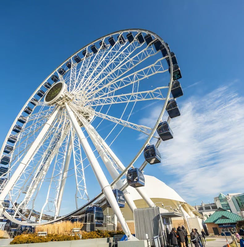 Navy Pier Centennial Wheel Ticket + The Art Institute of Chicago 
