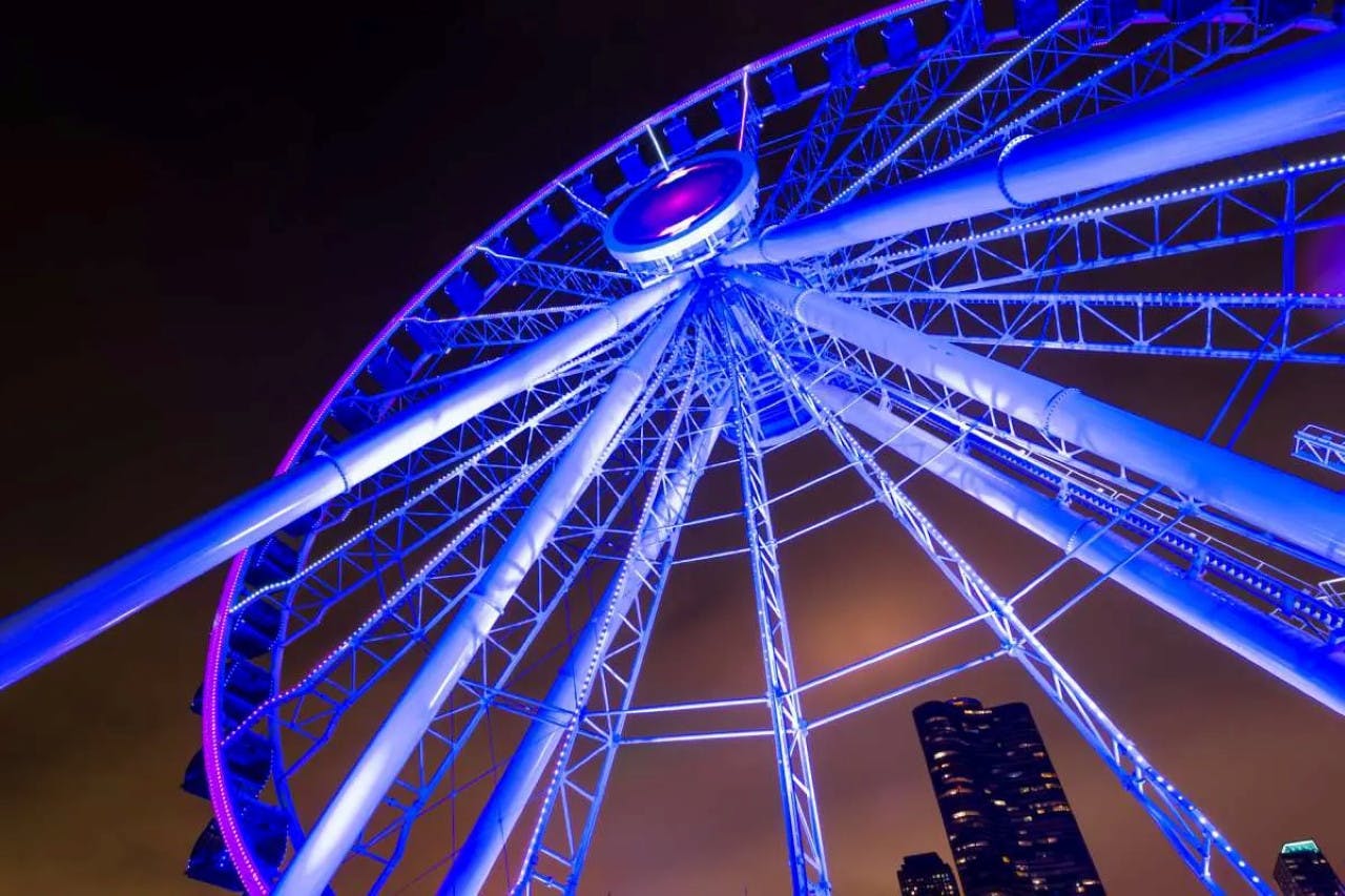 Navy Pier Centennial Wheel Ticket + The Art Institute of Chicago Category
