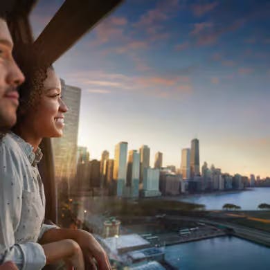 Navy Pier Centennial Wheel Ticket + The Art Institute of Chicago 