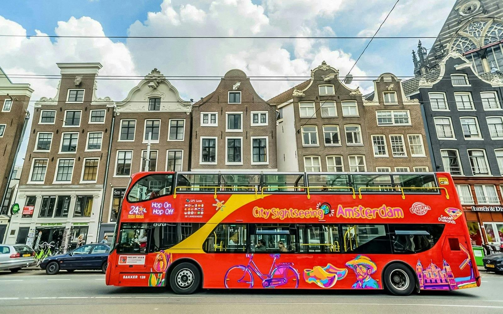 Sightseeing Hop-on Hop-off Bus Tour Amsterdam Location