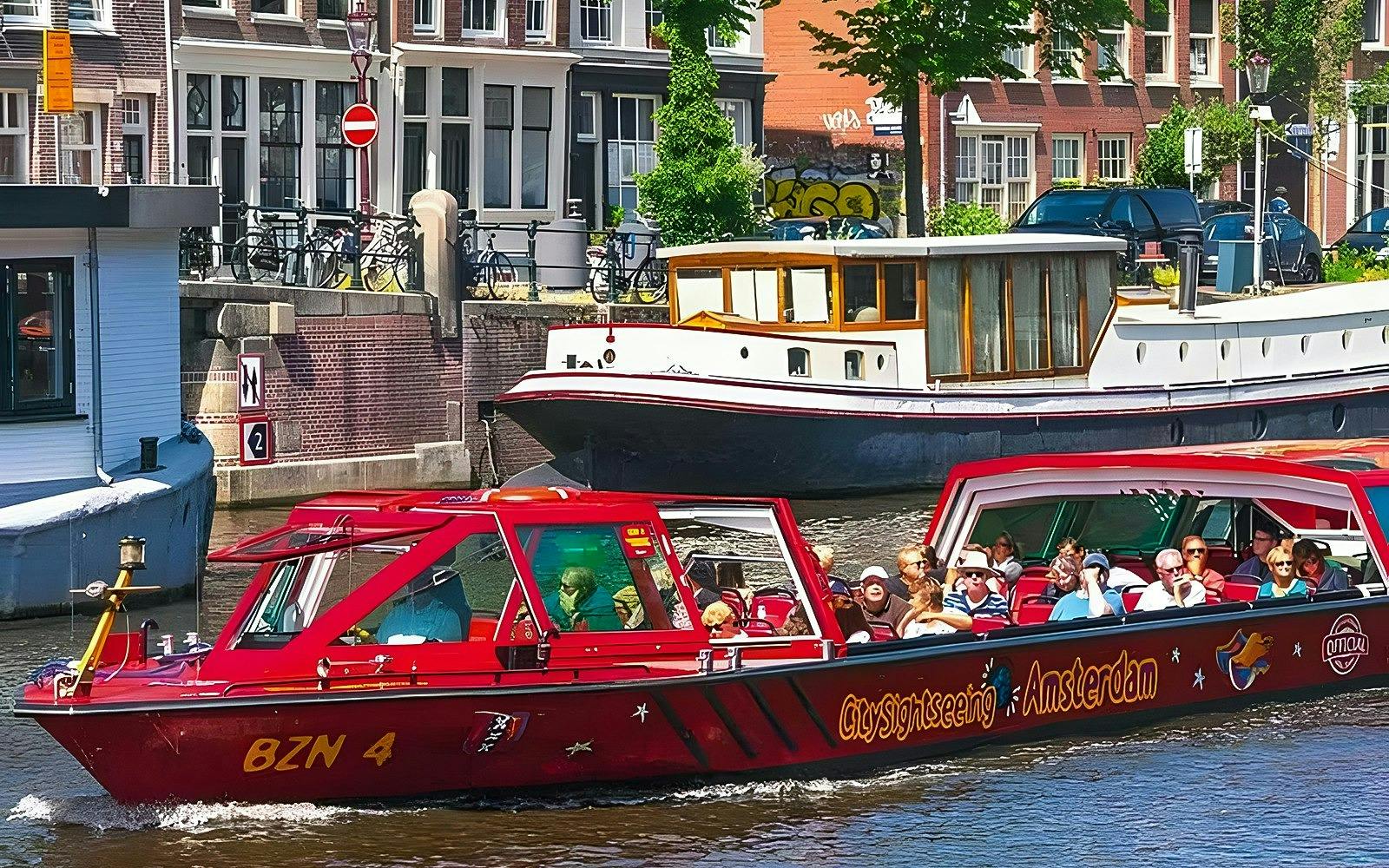 Sightseeing Hop-on Hop-off Bus Tour Amsterdam Discount