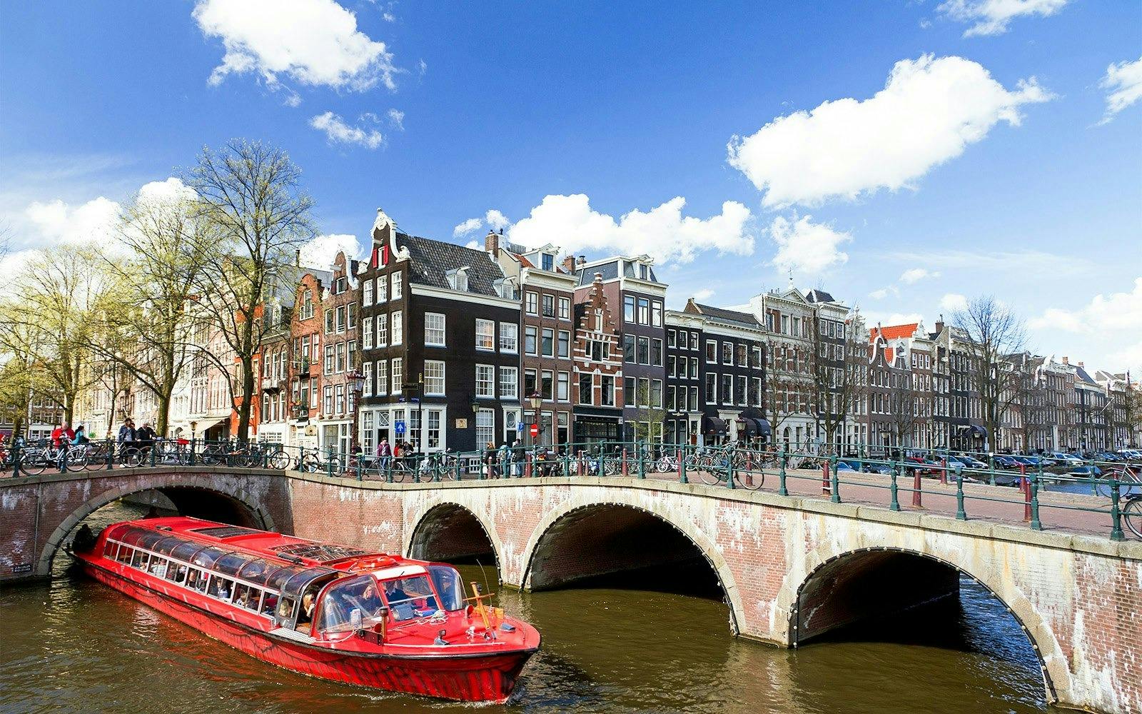 Sightseeing Hop-on Hop-off Bus Tour Amsterdam Ticket