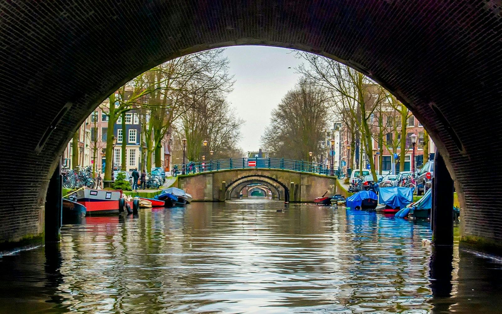 Amsterdam Semi-Open Boat Canal Cruise Ticket Discount